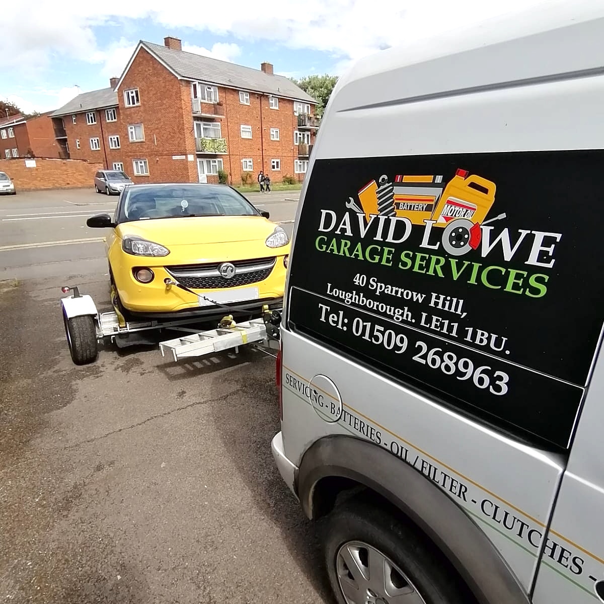 Local Loughborough Car Van Garage, David Lowe Garage Services